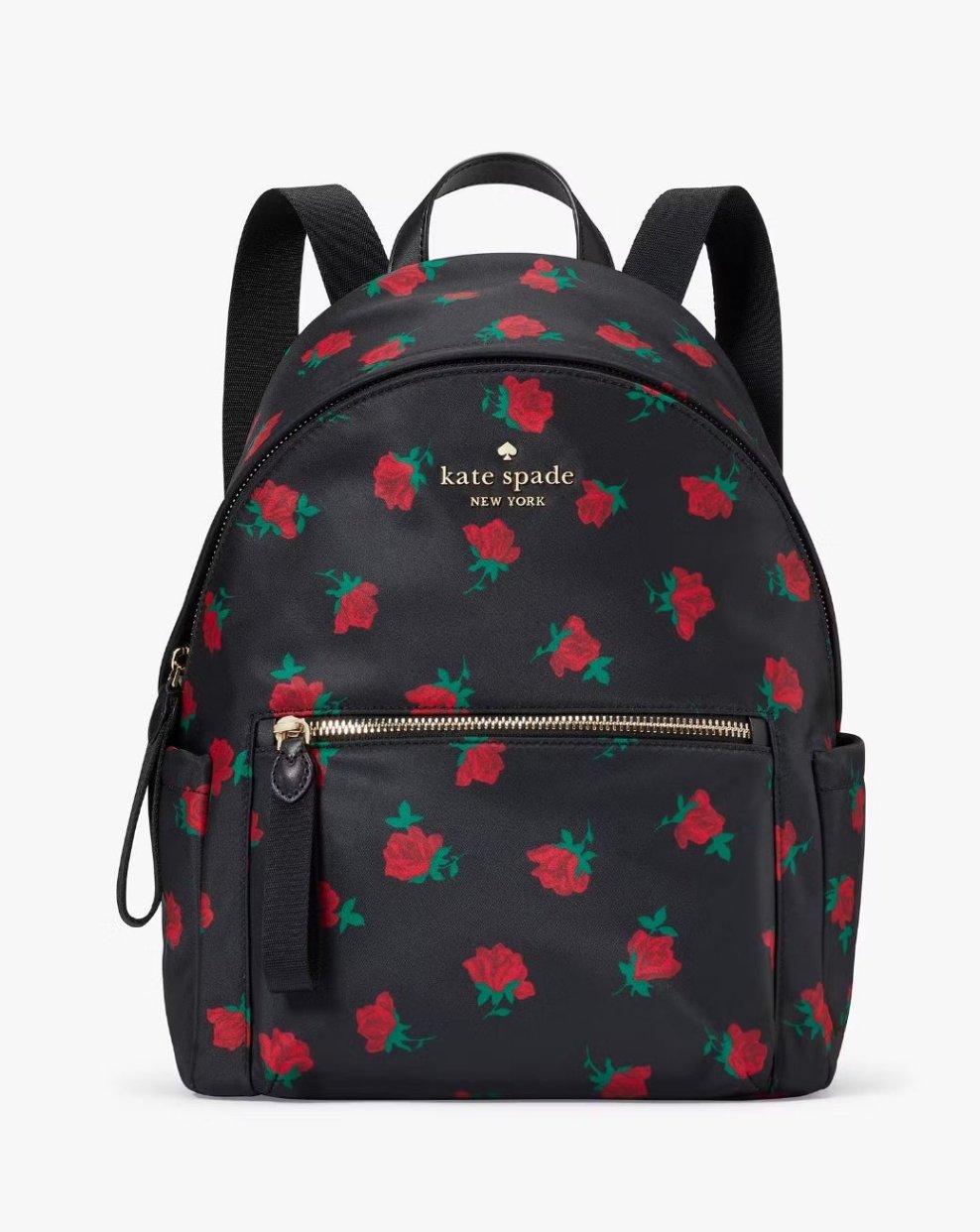 Kate Spade Chelsea Rose Toss Print Medium Backpack