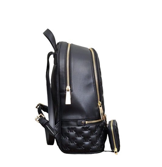 Michael Kors Rhea Logo Embossed MD Backpack SET