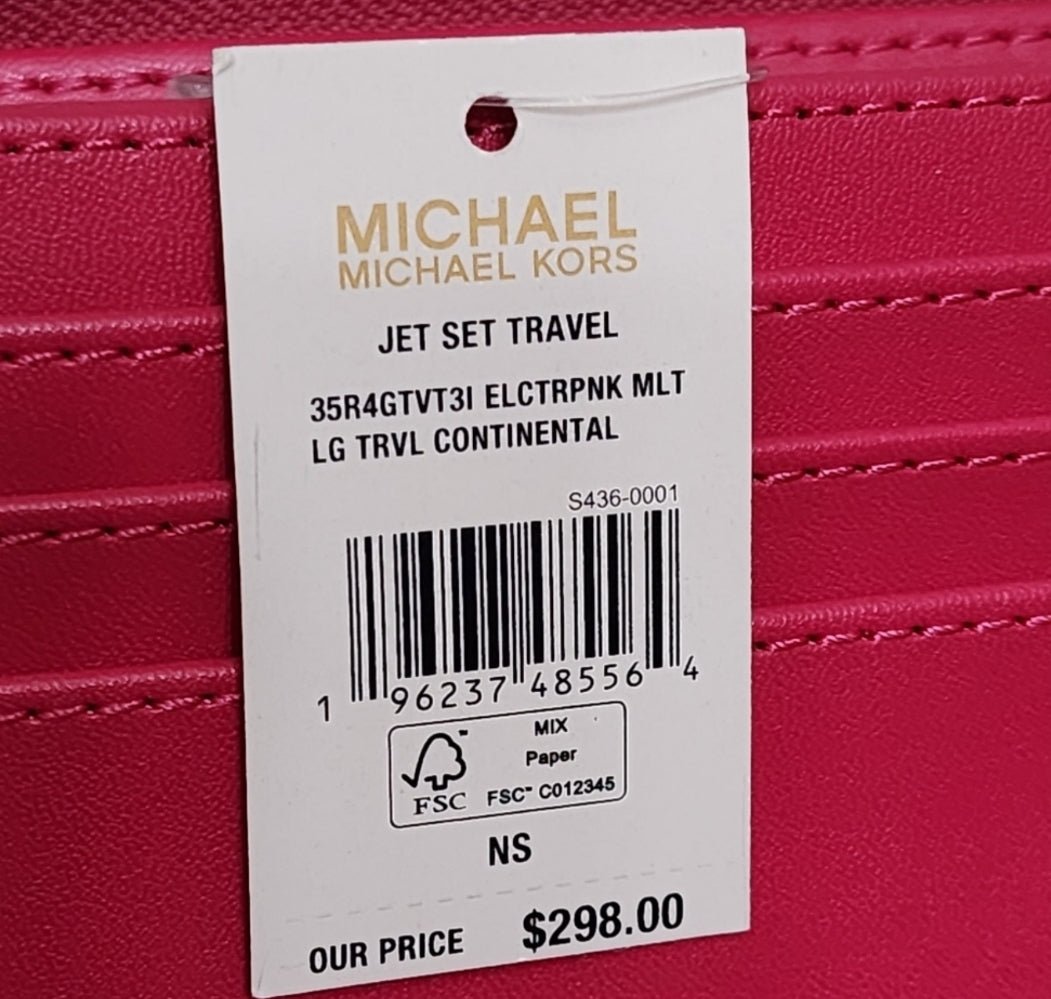 Michael Kors Jet Set MD Double Front Pocket Tote SET