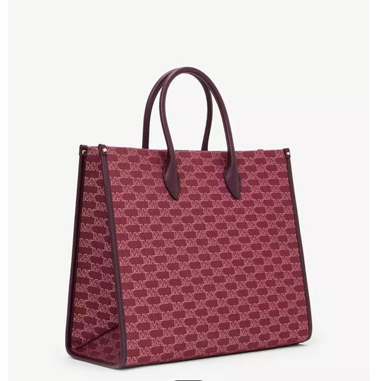 Michael Kors Mirella Logo Center Stripe Tote