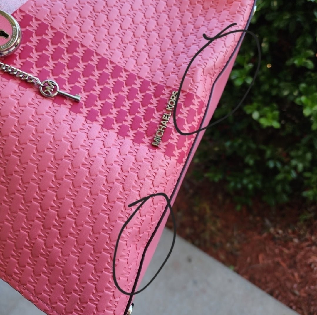 Michael Kors Hamilton MD Satchel Pink
