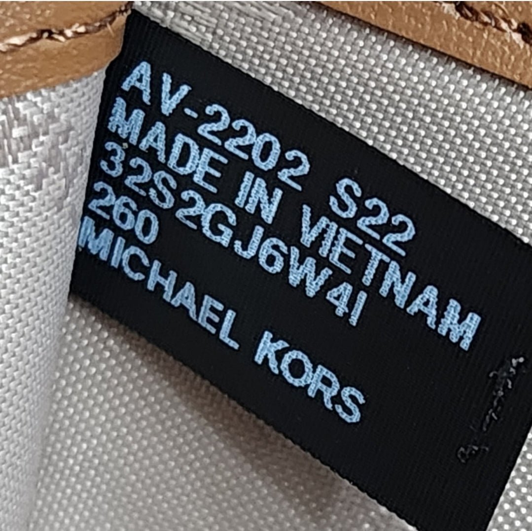 Michael Kors Jet Set Logo Color-Block Double Zip Wristlet