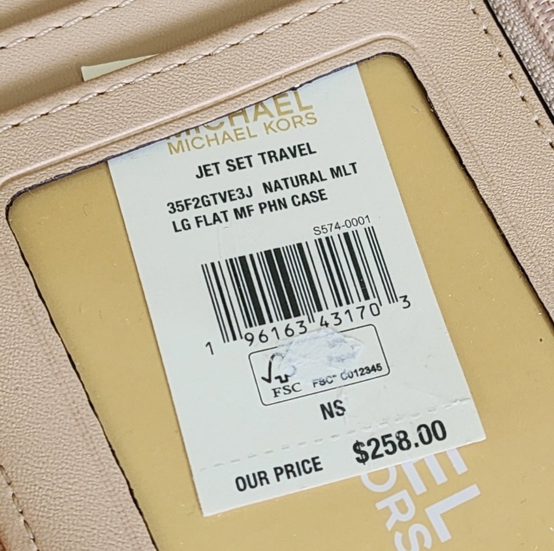 Michael Kors Jet Set Logo LG Wallet