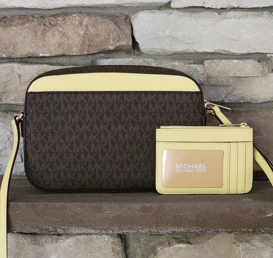 Michael Kors Jet Set Logo LG Crossbody SET