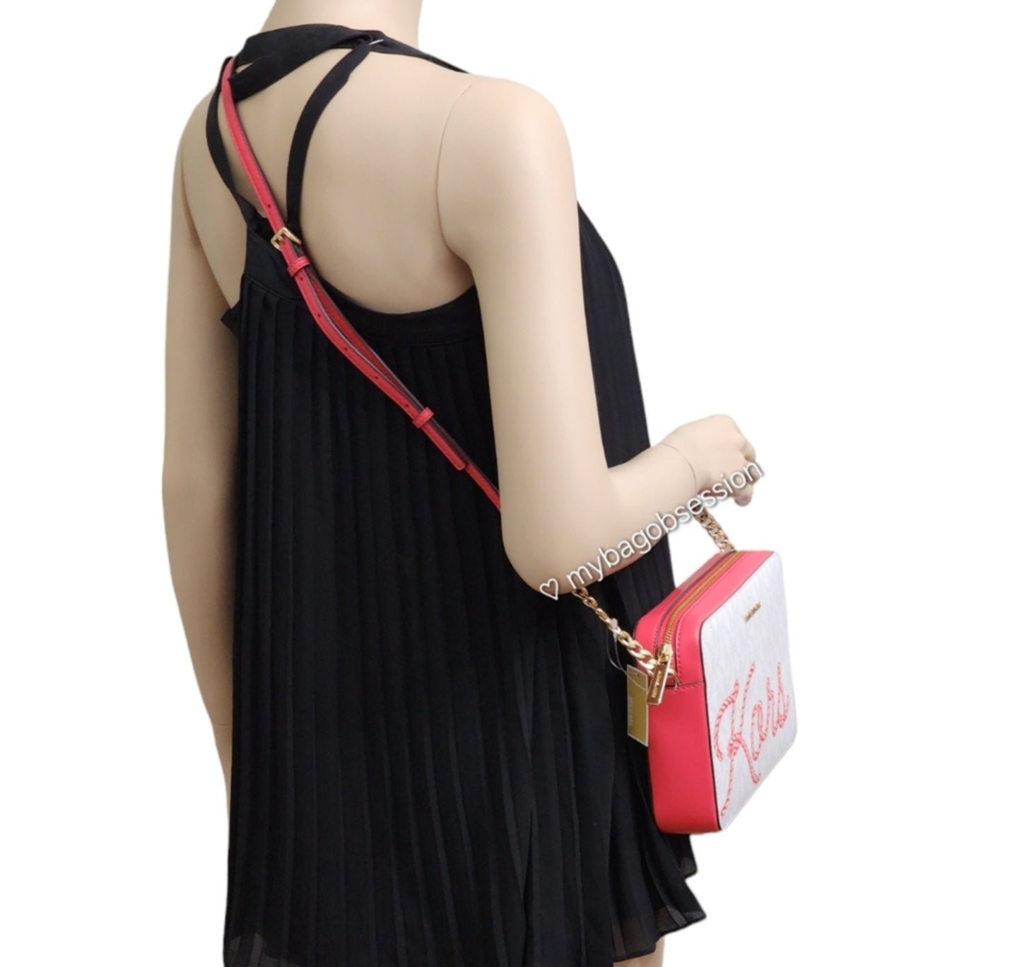 Michael Kors Jet Set Logo LG Crossbody