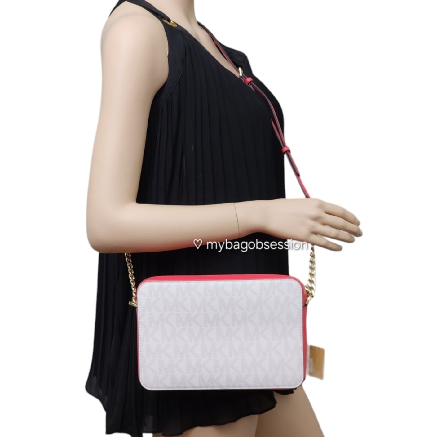 Michael Kors Jet Set Logo LG Crossbody
