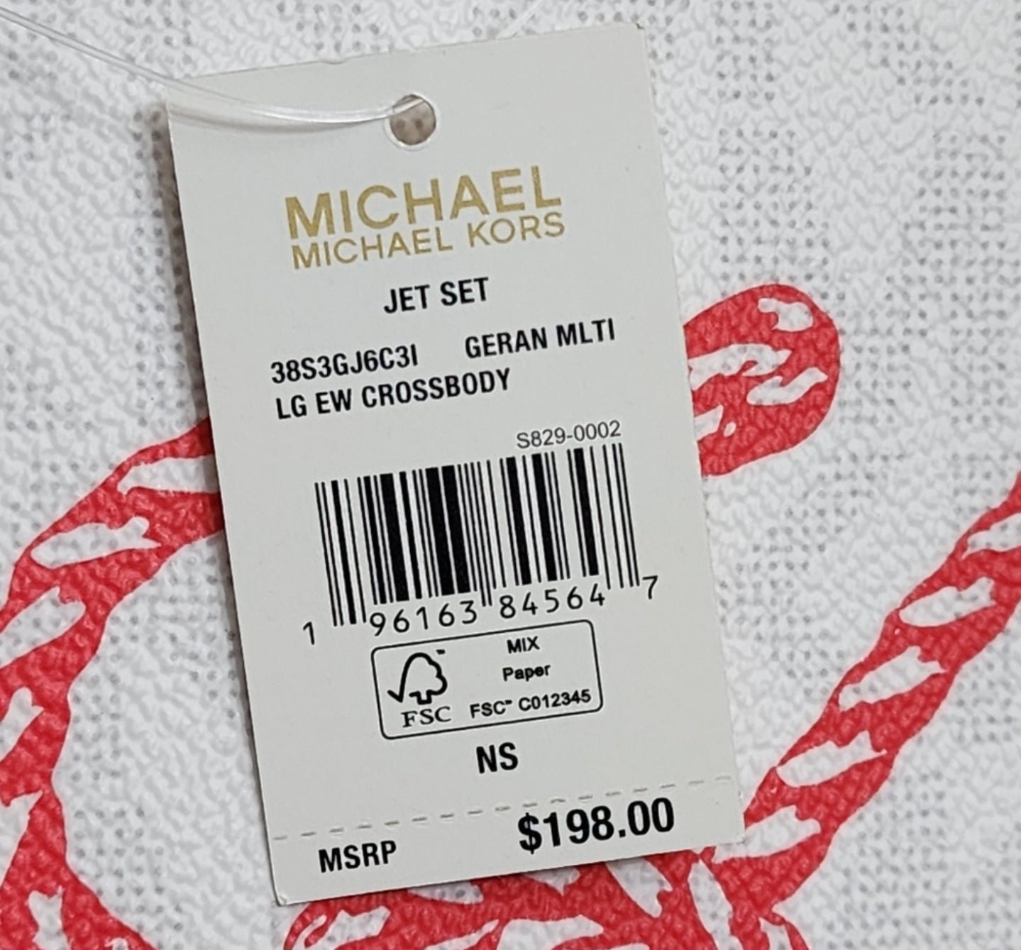Michael Kors Jet Set Logo LG Crossbody