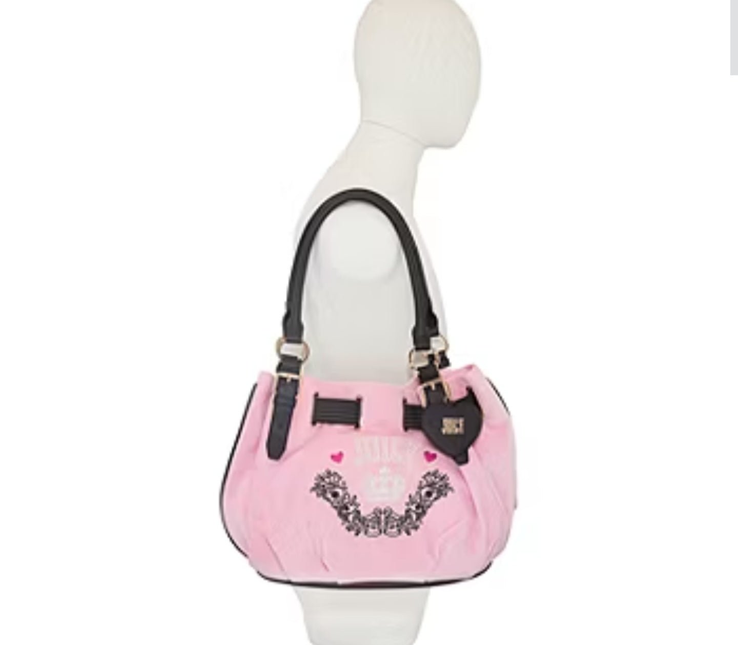 Juicy Couture Retro Chic Shoulder Bag Pink