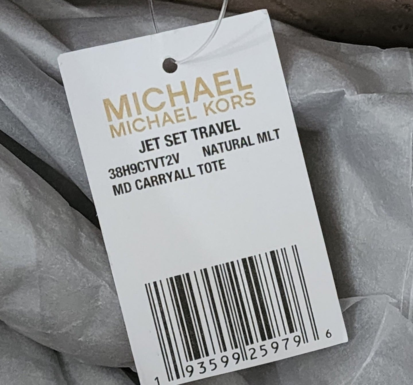 Michael Kors Jet Set Logo Floral Tote
