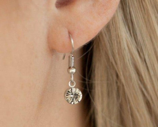 Paparazzi A Diamond A Day Blue Necklace & Earrings