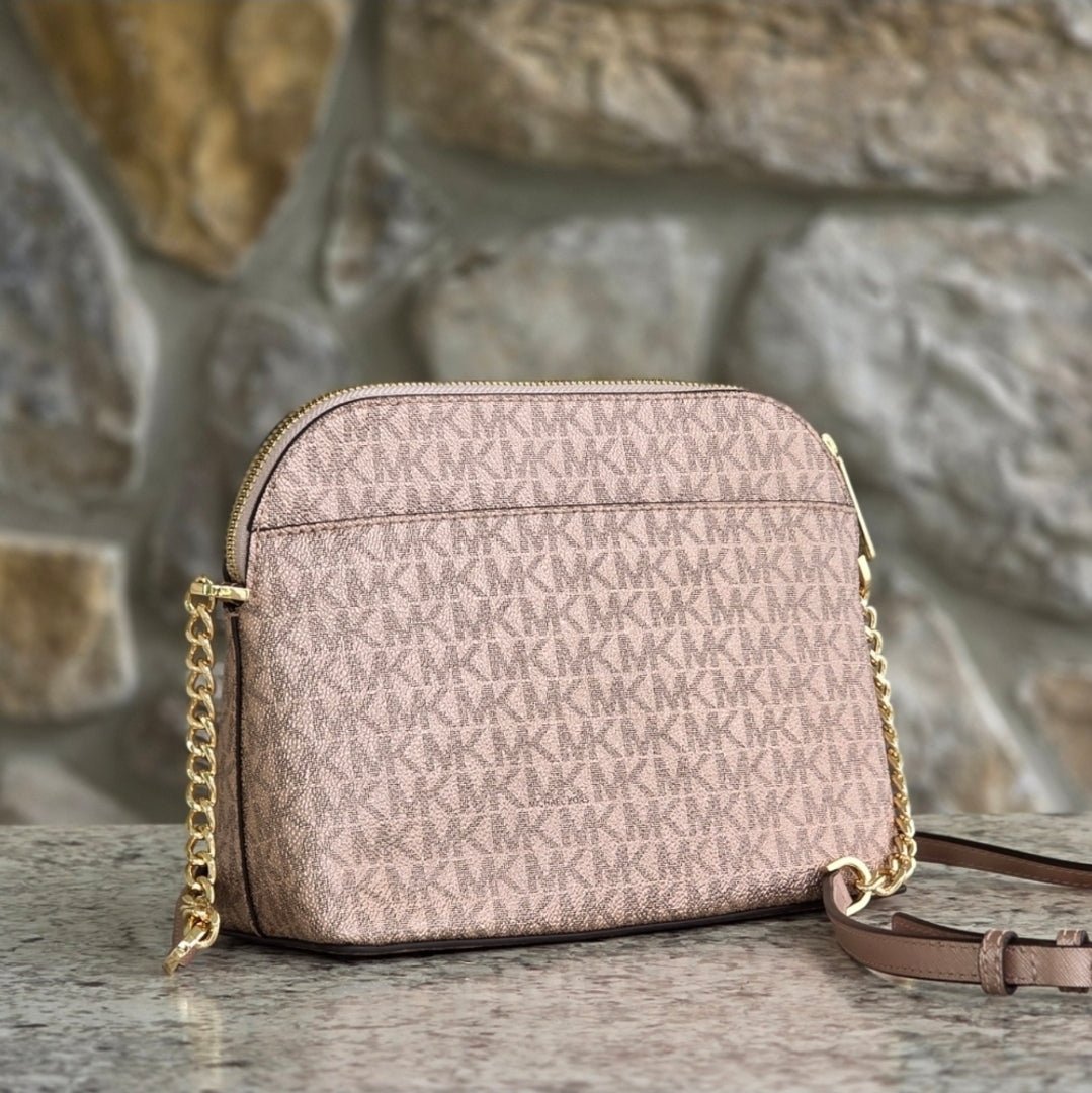 Michael Kors Cindy Logo LG Crossbody Pink