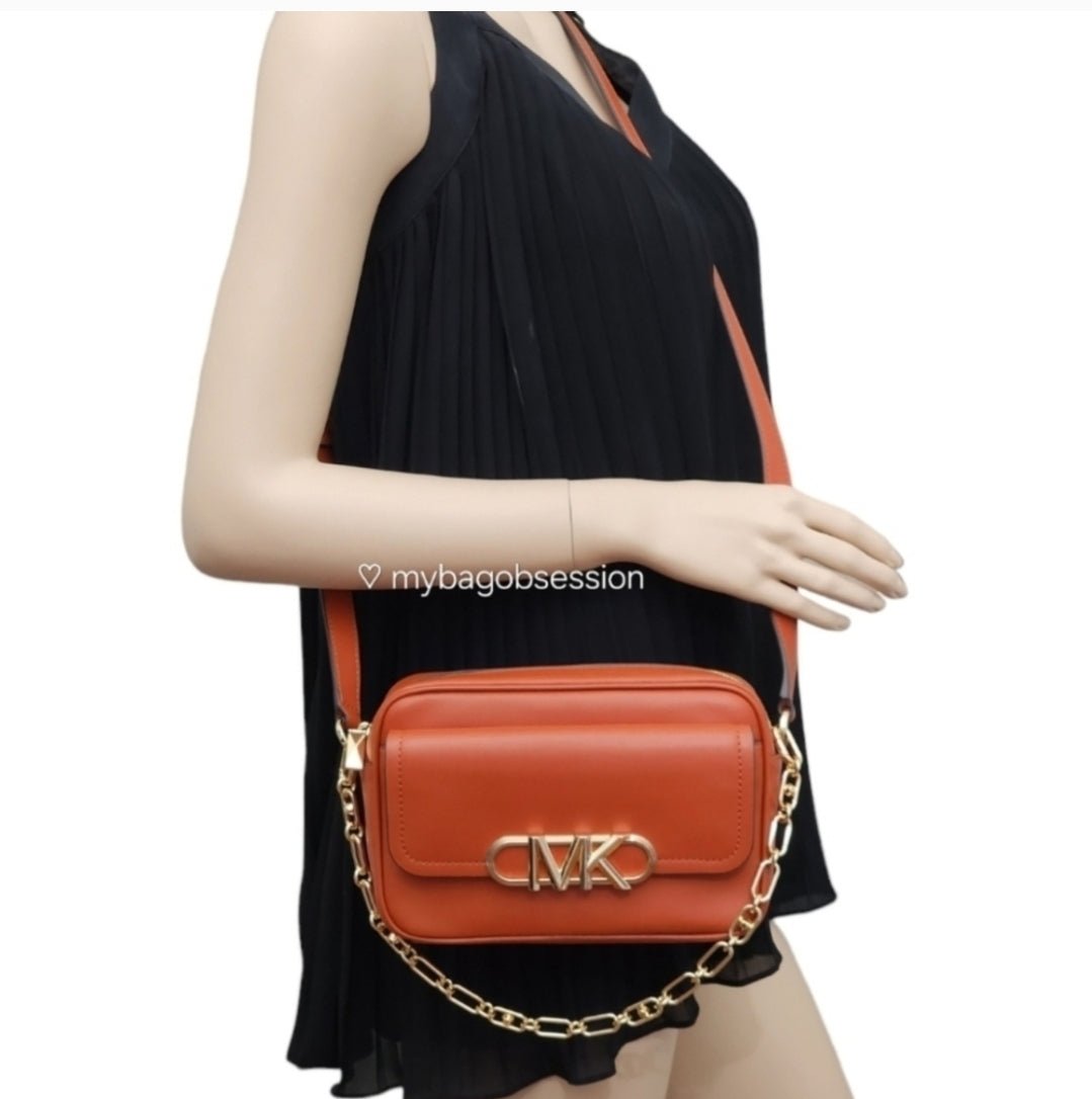 Michael Kors Parker Medium Orange Crossbody