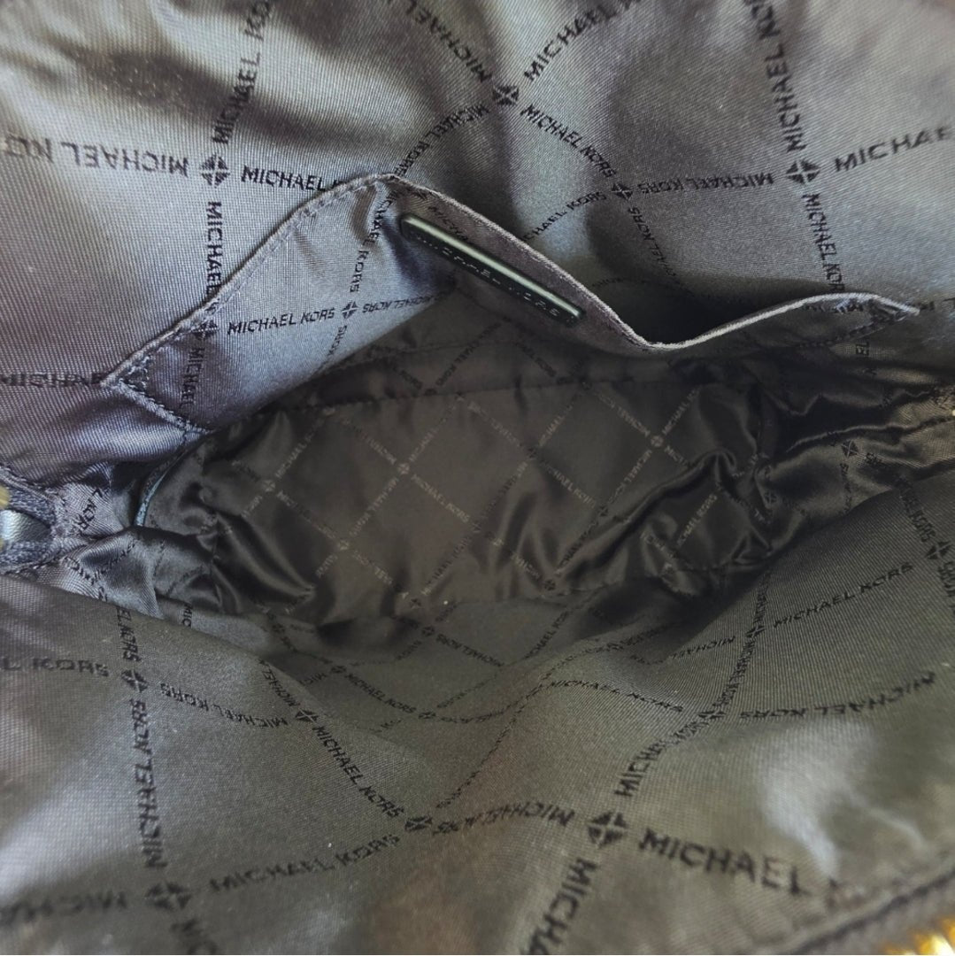 Michael Kors Jet Set MD Logo Dome Crossbody