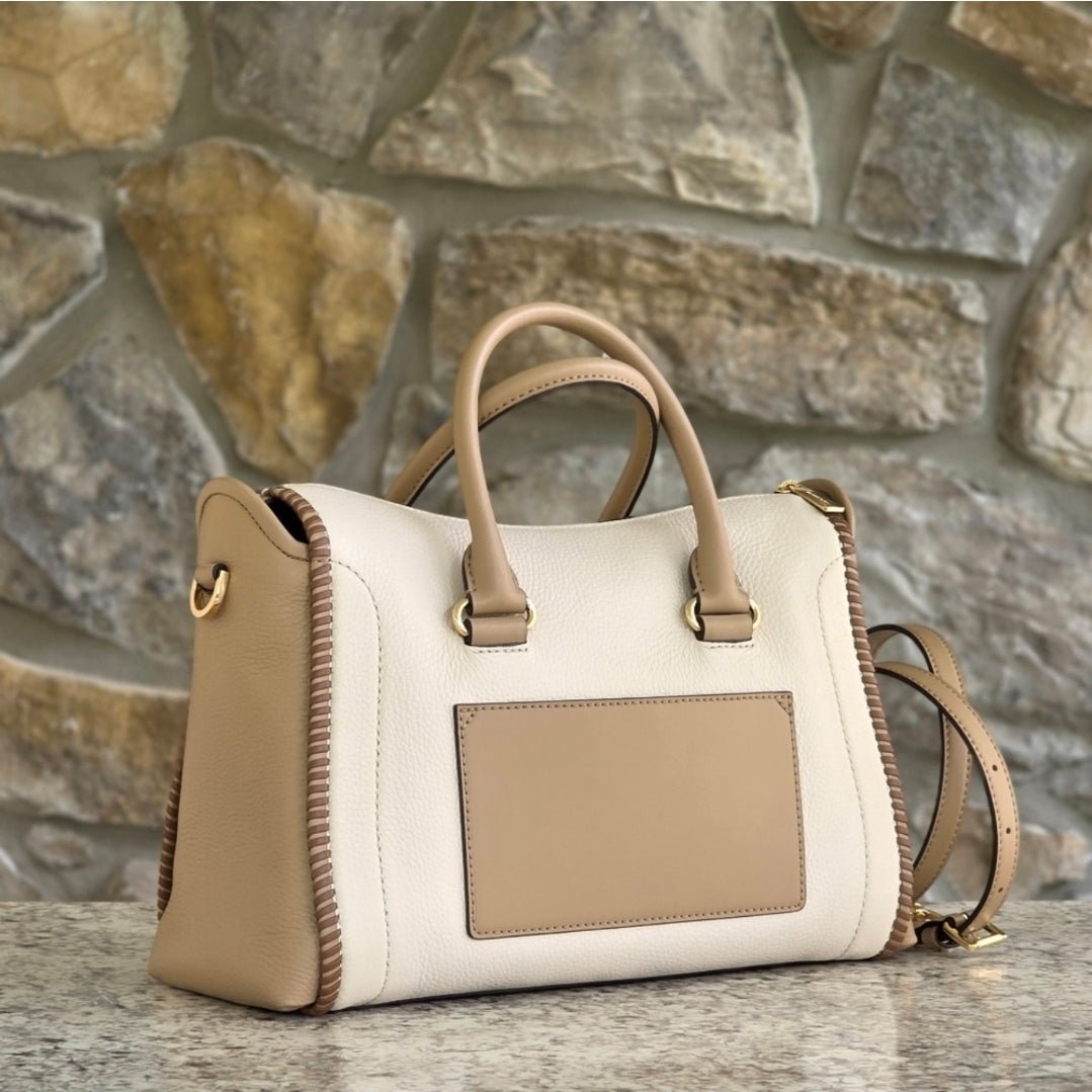 Michael Kors Carine Whipstitch LG Satchel