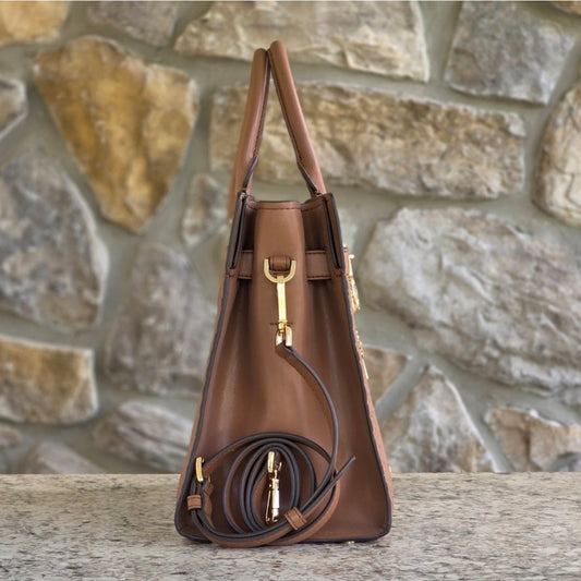 Michael Kors Hamilton MD Satchel Brown