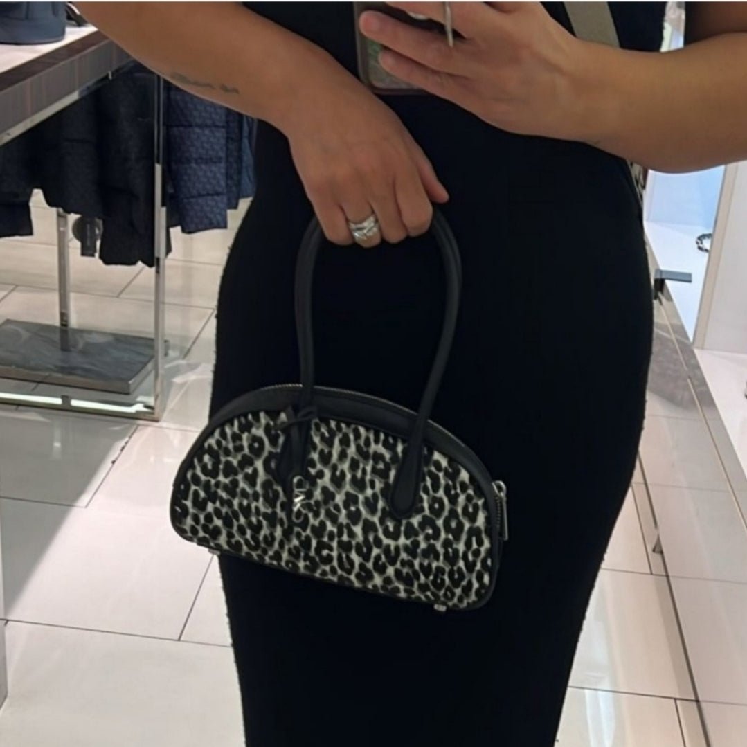 Michael Kors LuLu Small Leopard Bag