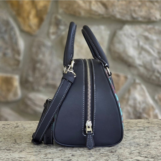 Coach Sydney Houndstooth Crossbody