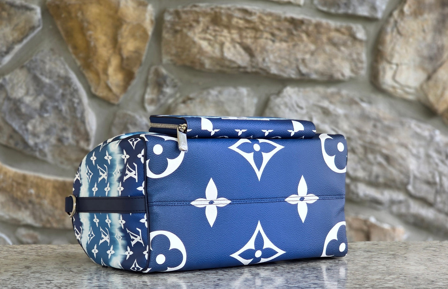 Louis Vuitton Escale Speedy 30 Bandoulière Blue SET
