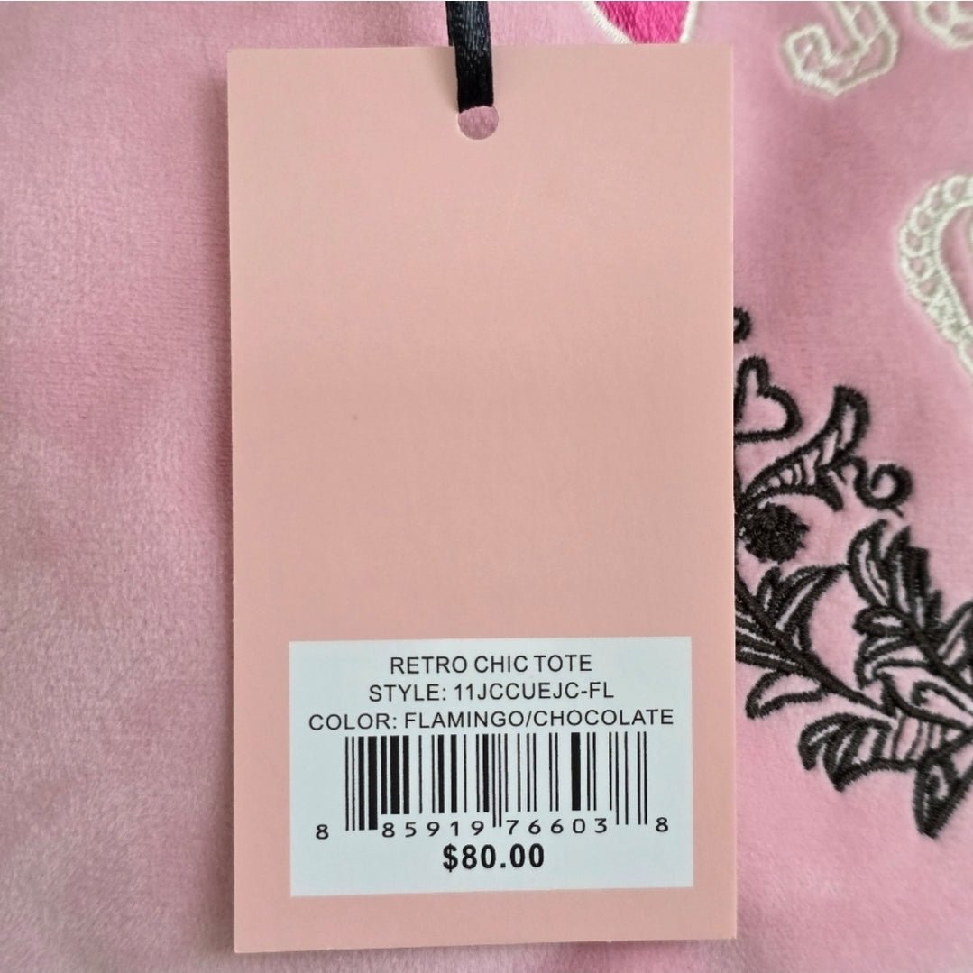 Juicy Couture Retro Chic Shoulder Bag Pink
