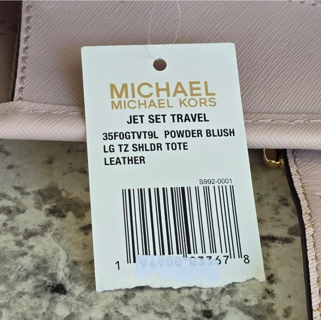 Michael Kors Jet Set LG Shoulder Tote Bag Pink