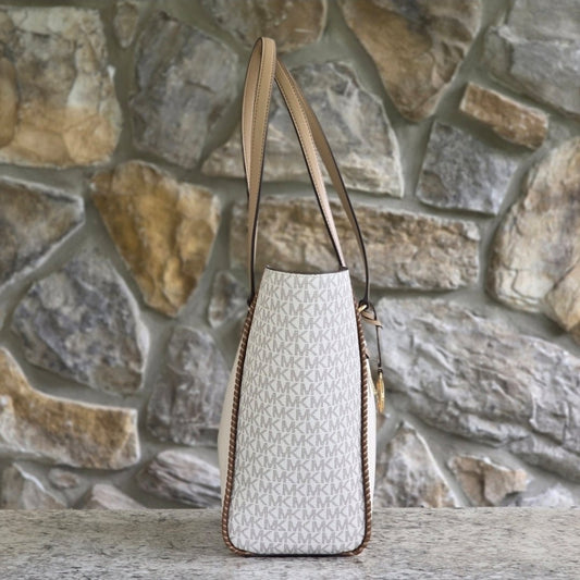 Michael Kors Carine Whipstitch Large Shoulder Bag