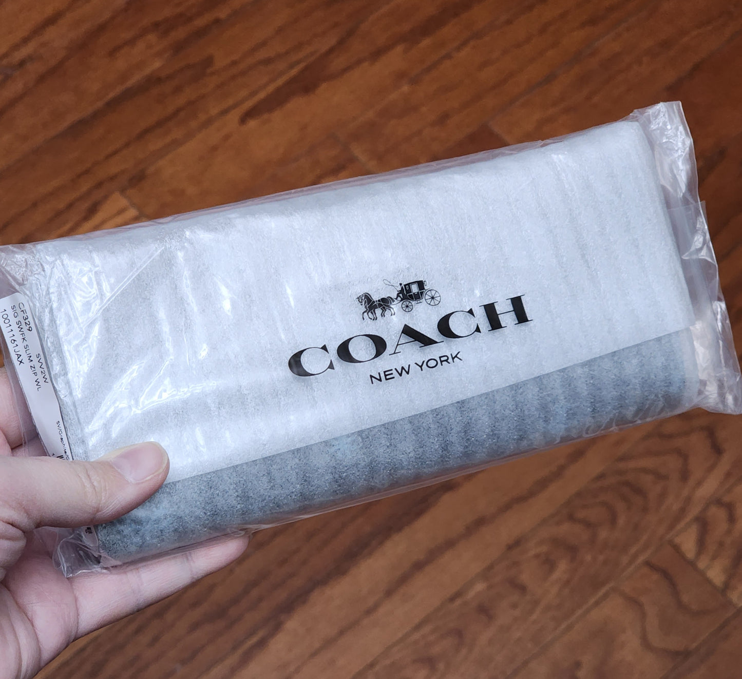 Coach Snowflake Slim Wallet
