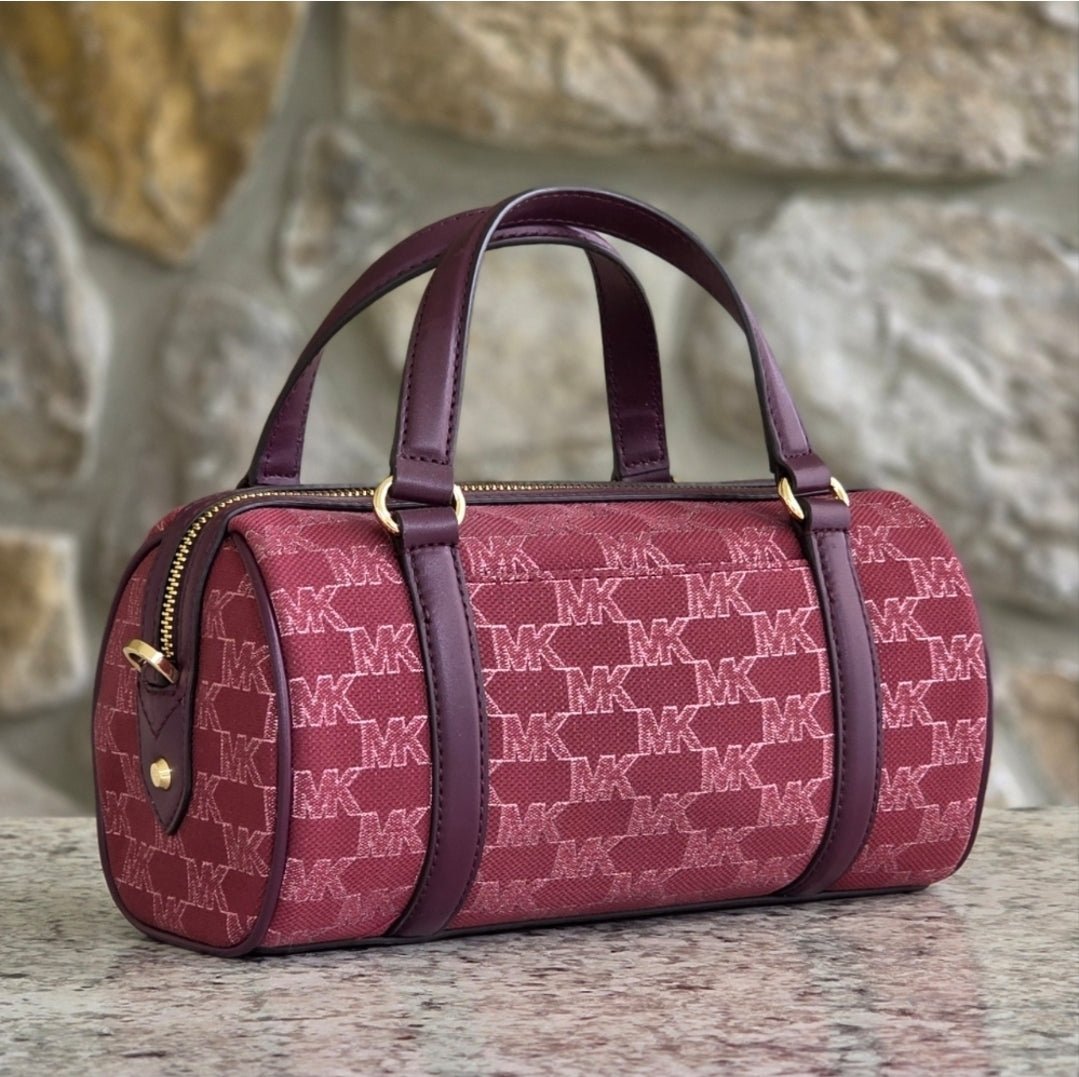 Michael Kors Zooey Logo Barrel MD Crossbody