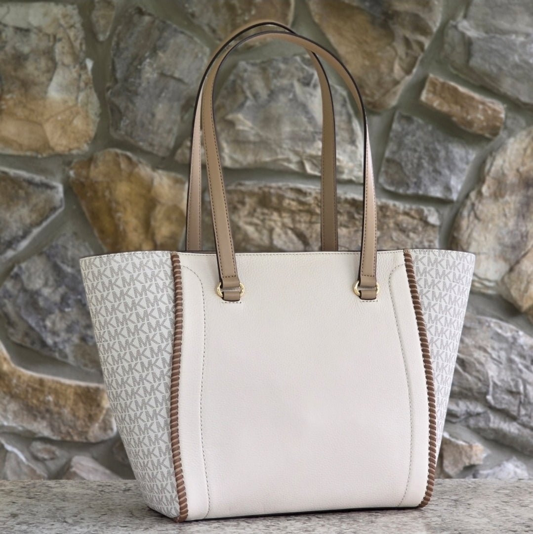 Michael Kors Carine Whipstitch Large Shoulder Bag