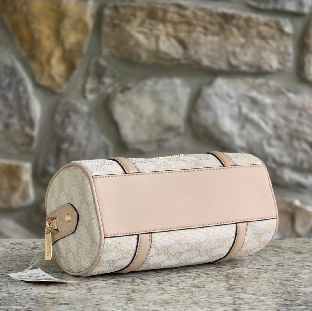 Michael Kors Zooey Barrel Logo MD Crossbody