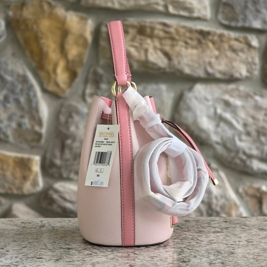 Michael Kors Reed Bucket Medium Pink Crossbody