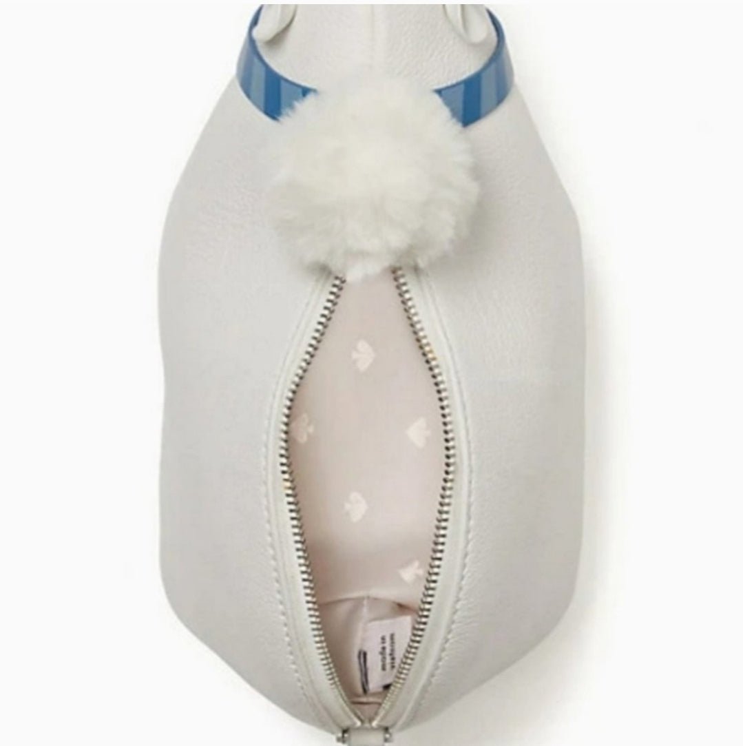 Kate Spade Artic Friends Polar Bear Novelty Crossbody White