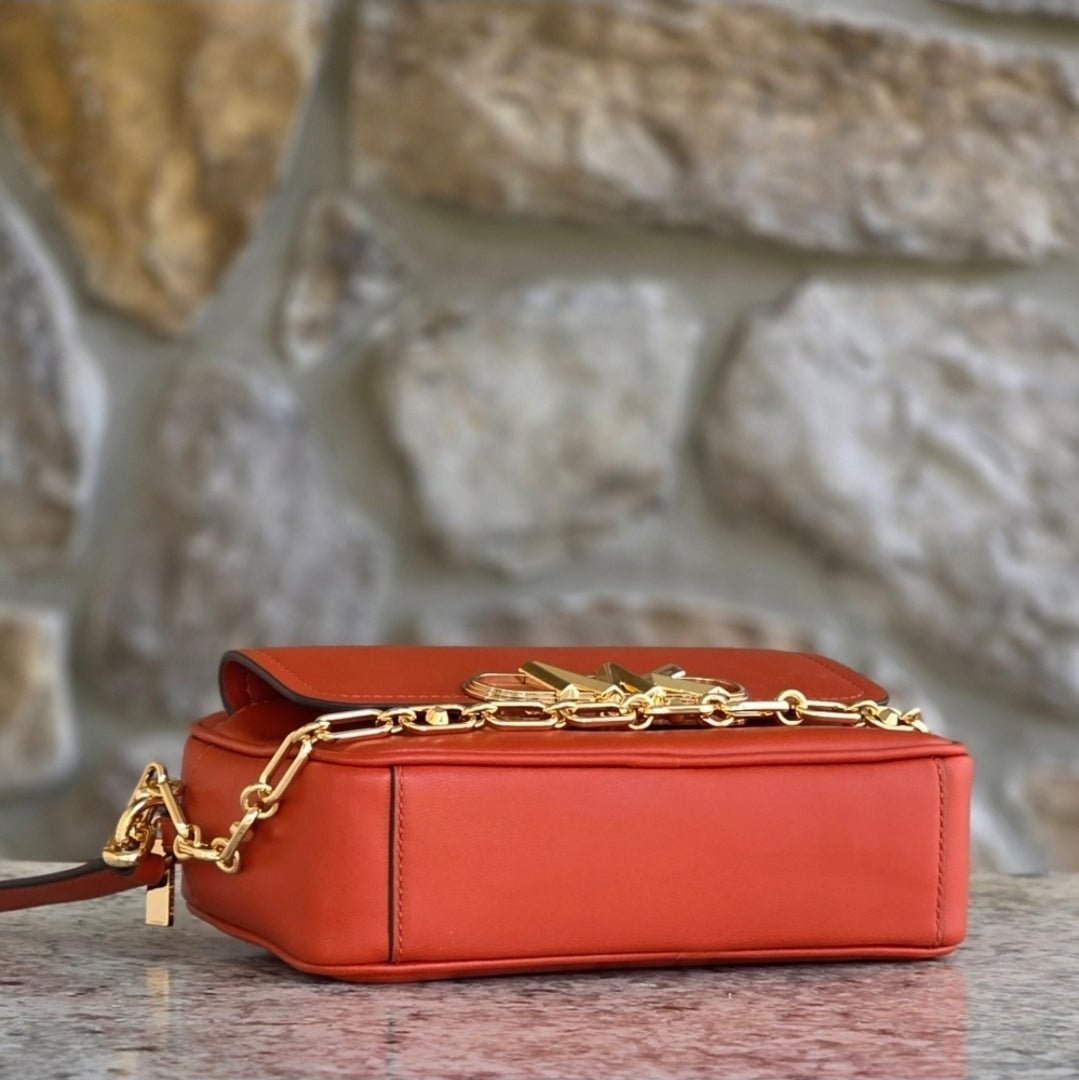 Michael Kors Parker Medium Orange Crossbody