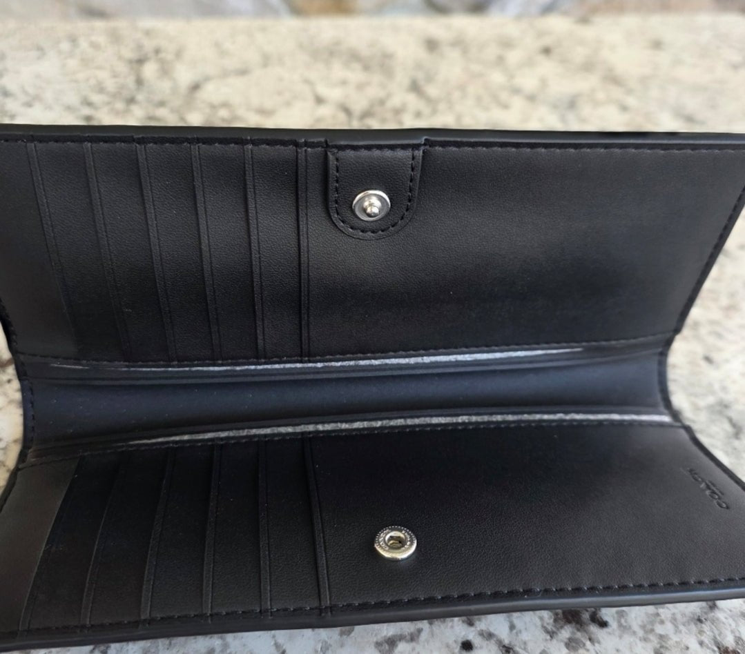 Coach Snowflake Slim Wallet