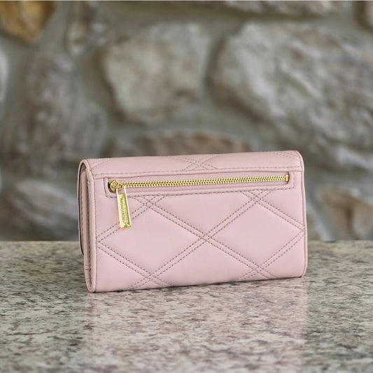 Michael Kors Jet Set LG Trifold Wallet Pink