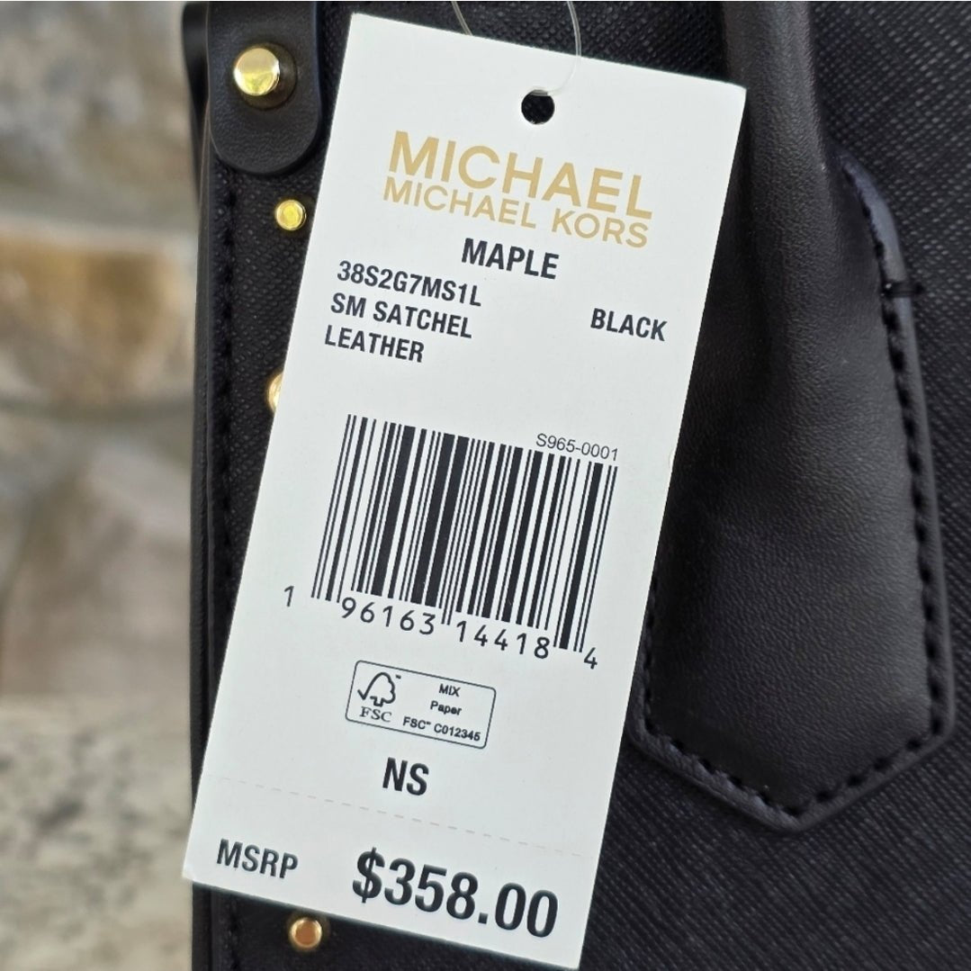 Michael Kors Maple SM Satchel Black