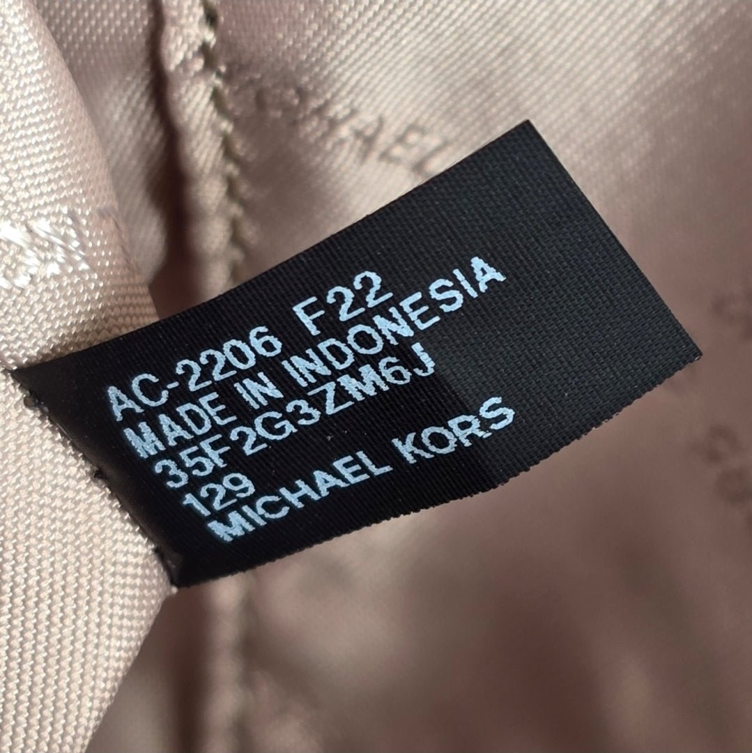 Michael Kors Zooey Barrel Logo MD Crossbody
