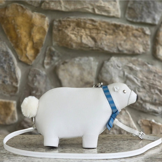 Kate Spade Artic Friends Polar Bear Novelty Crossbody White