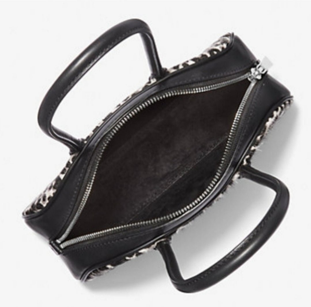 Michael Kors LuLu Small Leopard Bag