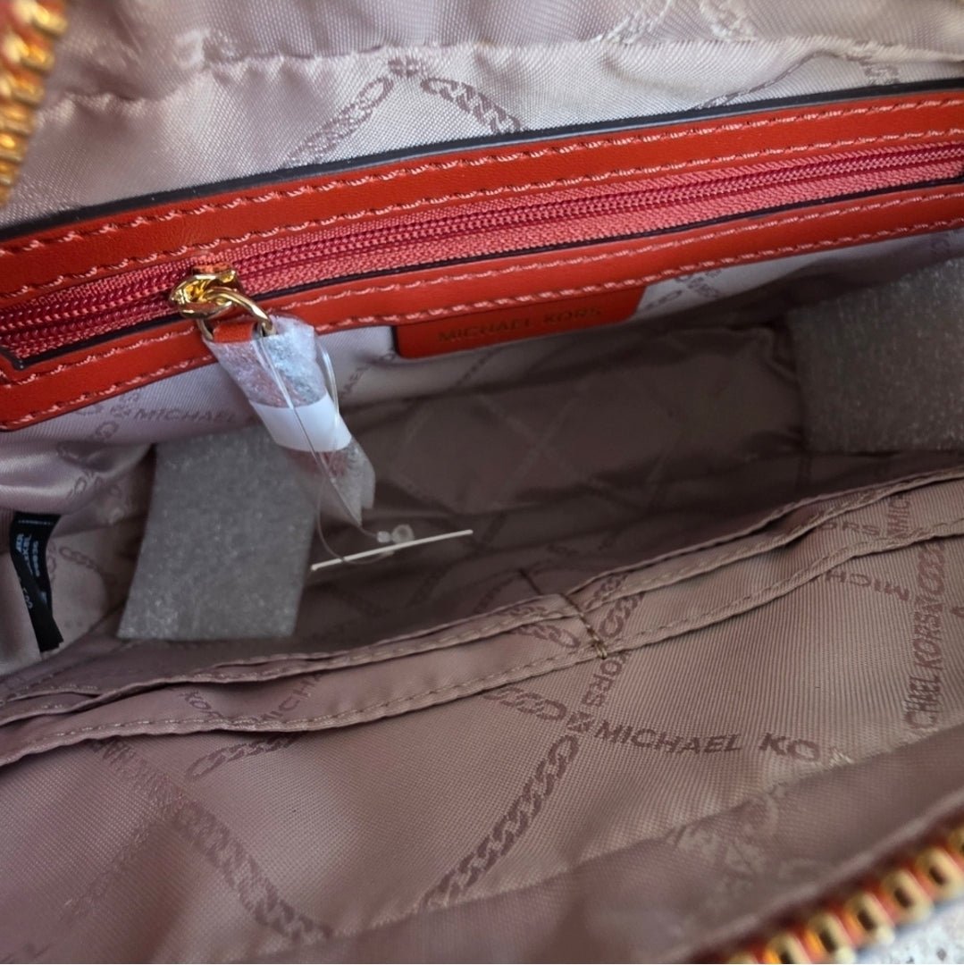 Michael Kors Parker Medium Orange Crossbody