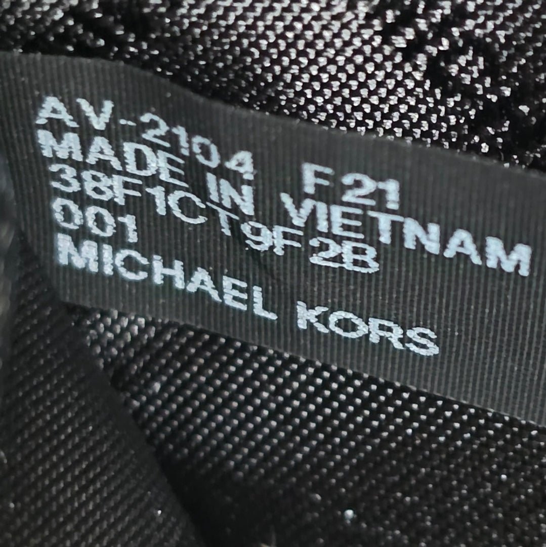 Michael Kors Jet Set Logo Bifold Black Wallet