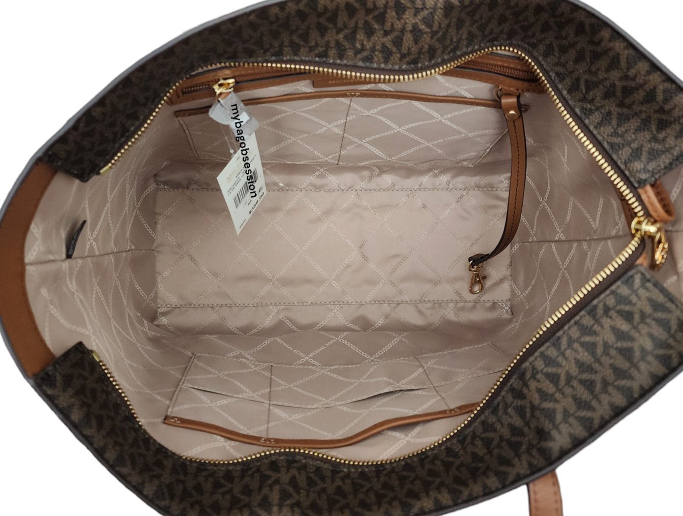 Michael Kors Sinclair Logo LG Tote