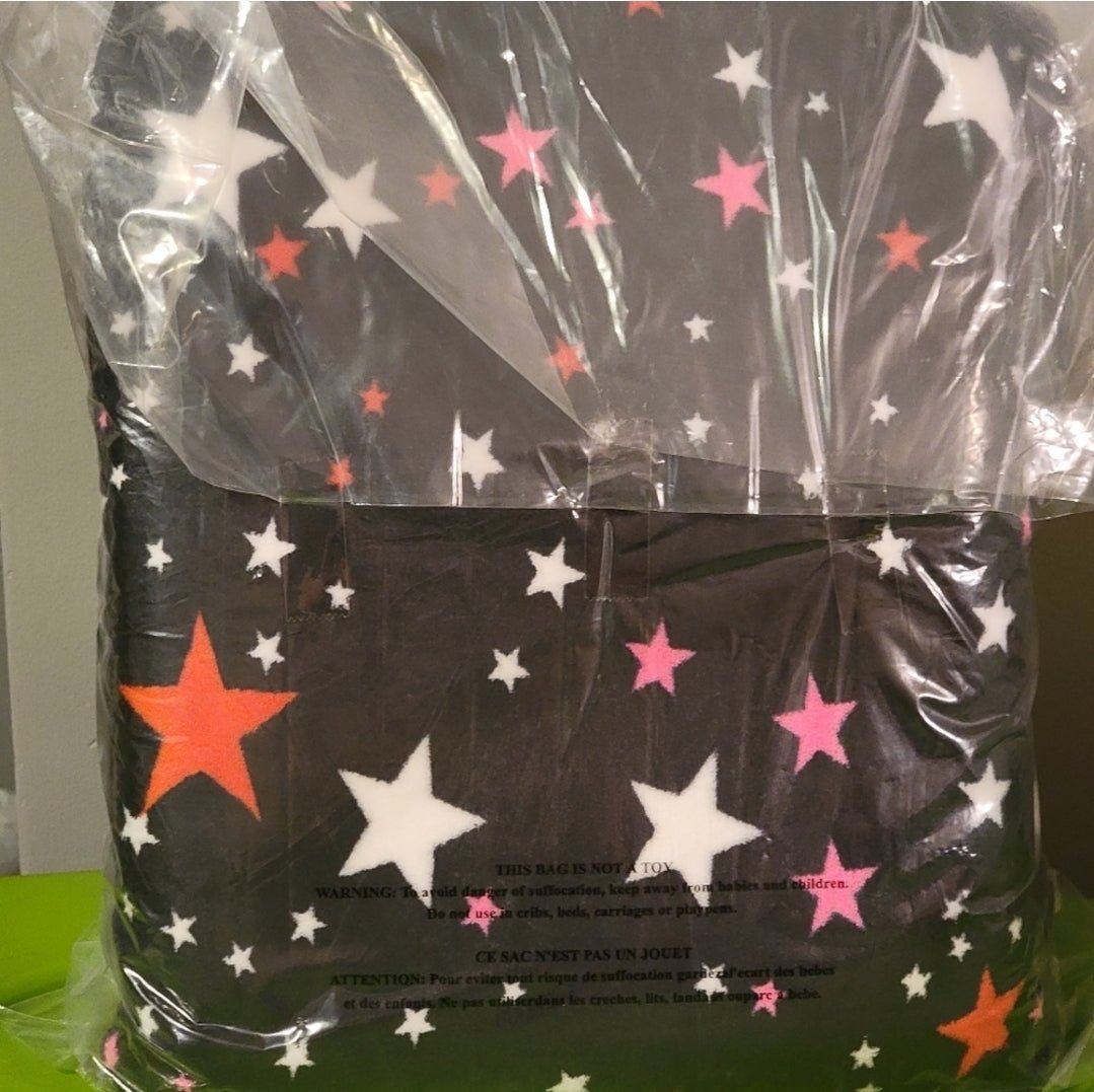 Victoria's Secret Sherpa Star Blanket