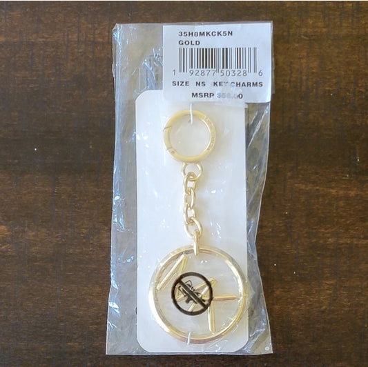 Michael Kors Bag Charm Gold