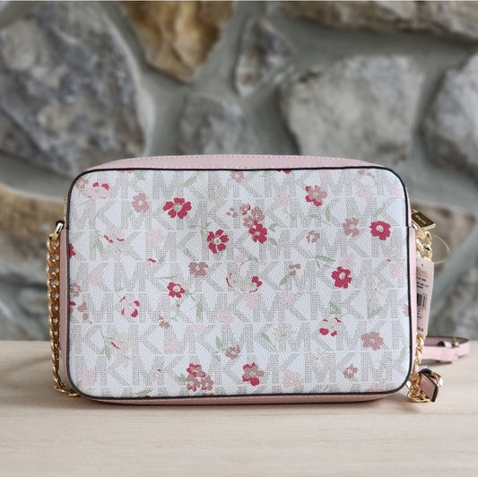Michael Kors Jet Set LG Floral Crossbody