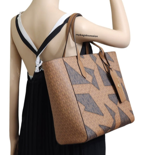 Michael Kors Sinclair Logo LG Tote Brown