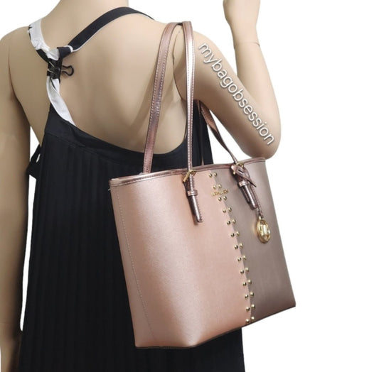 Michael Kors Jet Set MD Carryall Tote Pink