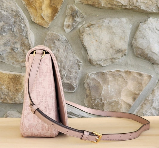 Michael Kors Brynn Logo MD Crossbody Pink