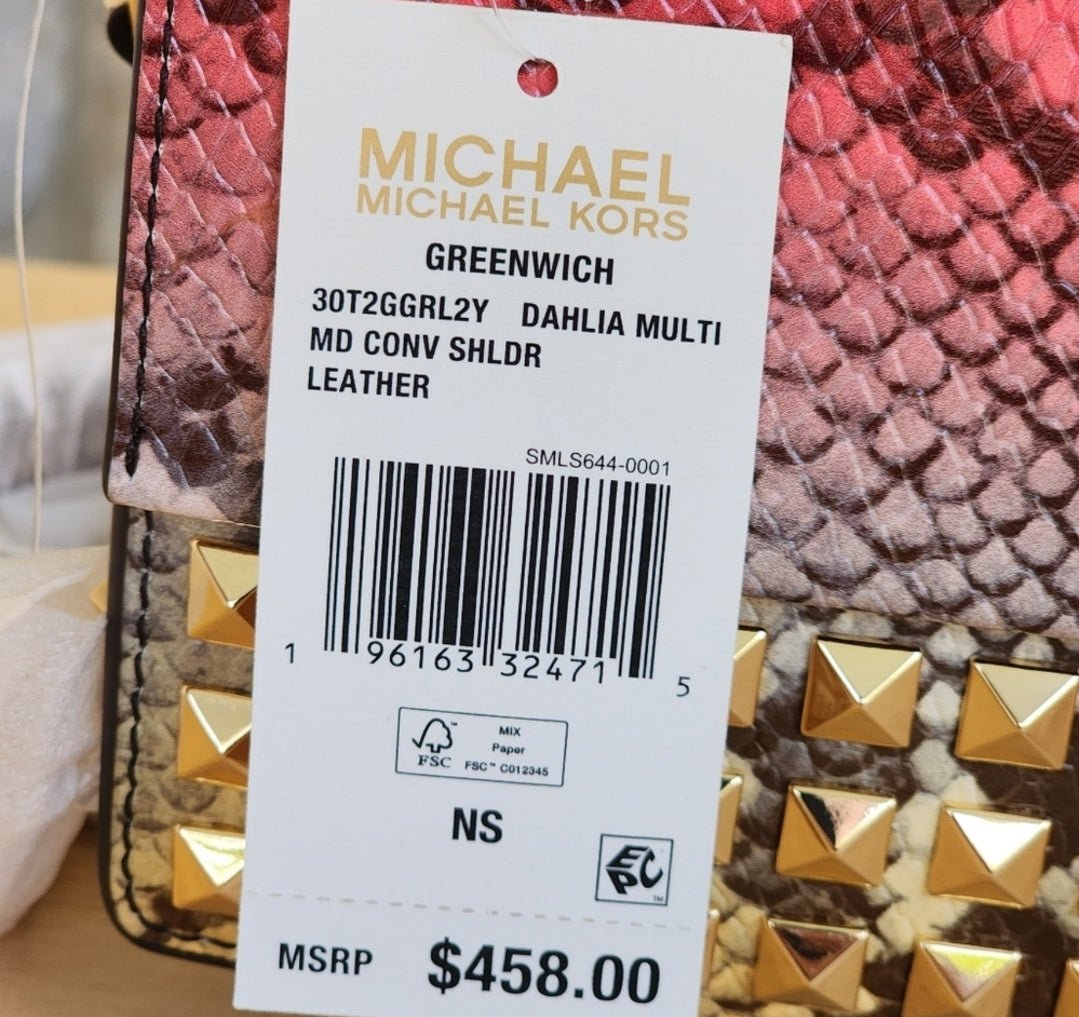 Michael Kors Greenwich Ombré MD Shoulder Bag
