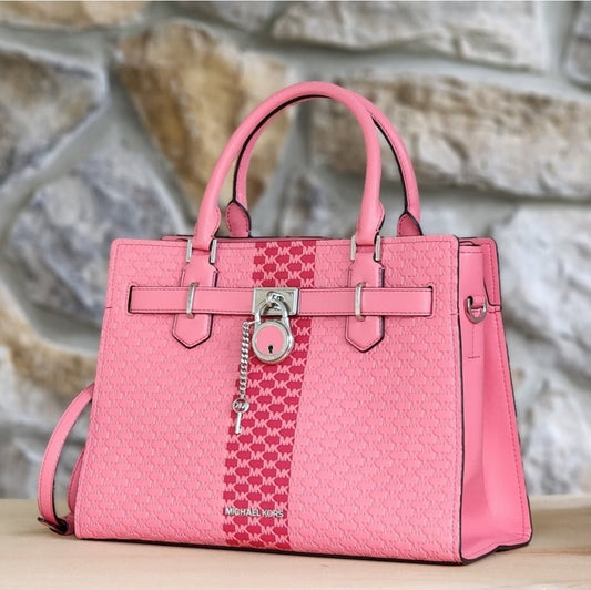 Michael Kors Hamilton MD Satchel Pink