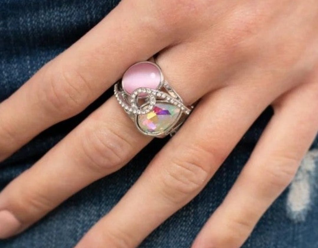 Paparazzi SELFIE-Indulgence Pink Ring